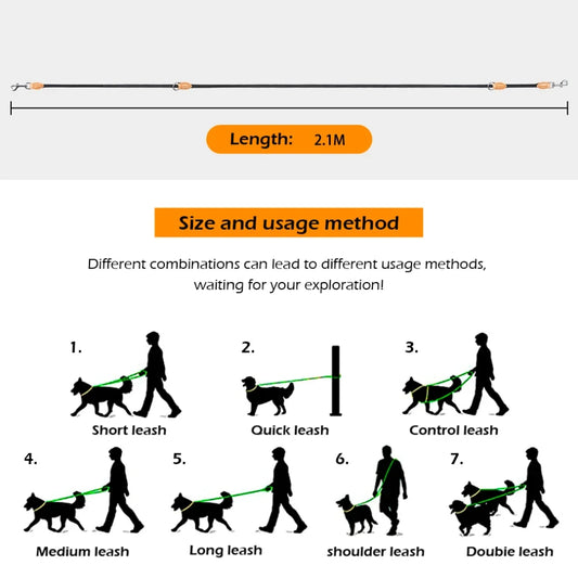 SleepyTail™ Rope Lead- With Clasp