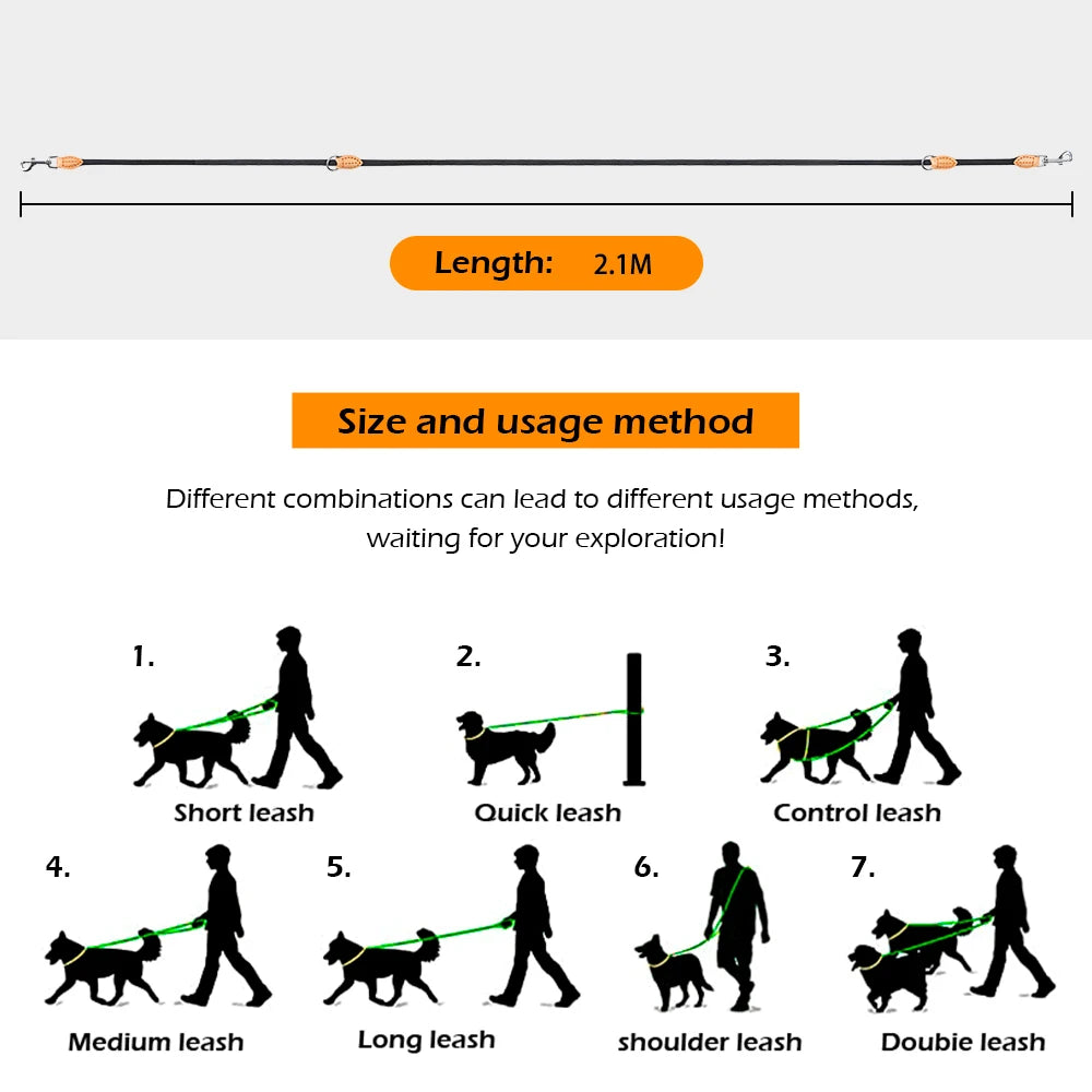 SleepyTail™ Rope Lead- With Clasp